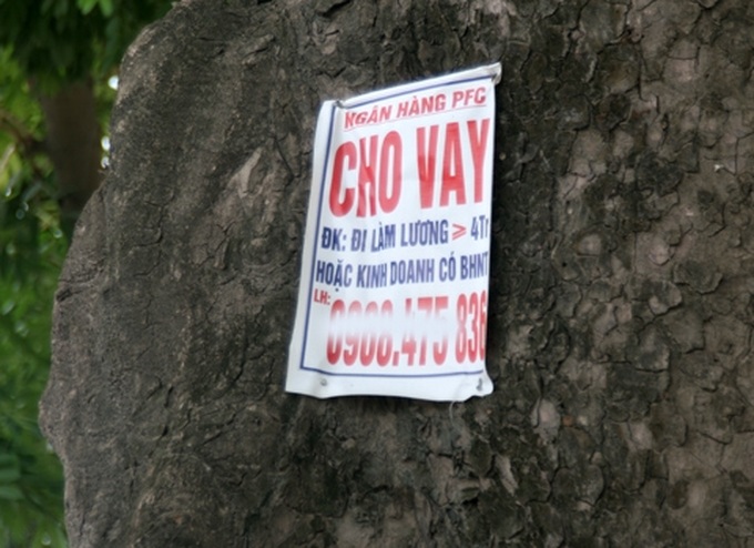 Loan advertisements available on streets - 3 Loan advertisements available on streets - 3