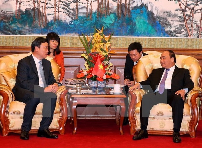 PM urges Chinese firm to hasten Hanoi’s railway building - 1