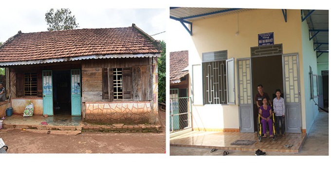 Readers help build new house for disabled couple - 1 Readers help build new house for disabled couple - 1