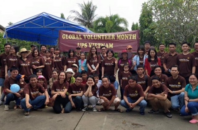 UPS mobilizes workforce for global volunteer month - 1