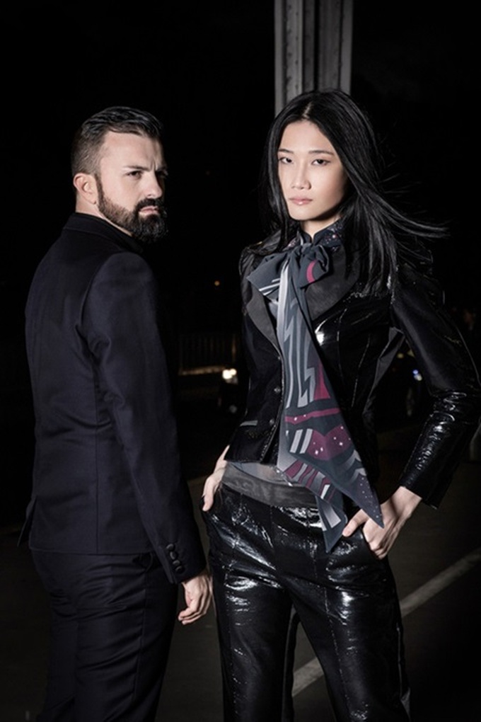 Vietnamese model shines at Paris Haute Couture Week - 2