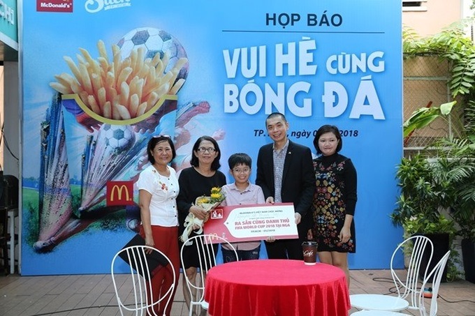 Vietnamese child to attend World Cup as player escort - 1 Vietnamese child to attend World Cup as player escort - 1