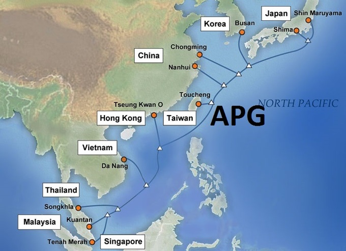 Asia-Pacific Getaway submarine cable damaged - 1