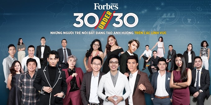 Forbes Vietnam announces 30 Under 30 list - 1 Forbes Vietnam announces 30 Under 30 list - 1