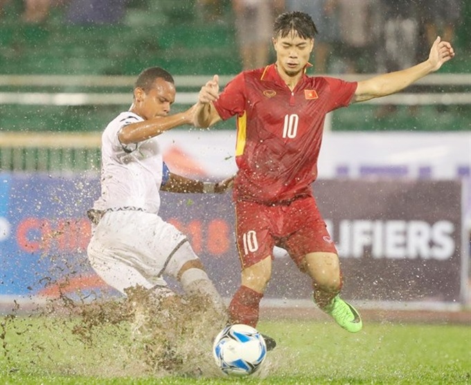 Vietnam beat Timor Leste in qualification match - 1 Vietnam beat Timor Leste in qualification match - 1