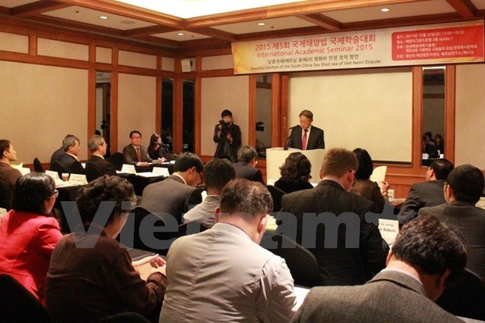 International workshop on peaceful solutions to East Sea dispute - 1