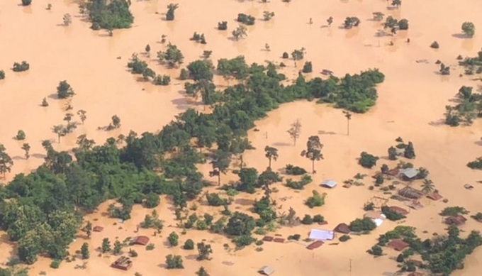 Defence ministry helps Laos after dam collapse - 1 Defence ministry helps Laos after dam collapse - 1