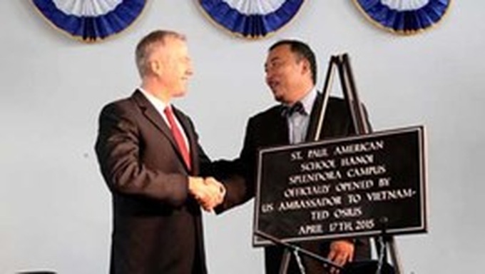 US Ambassador launches new St. Paul campus - 1