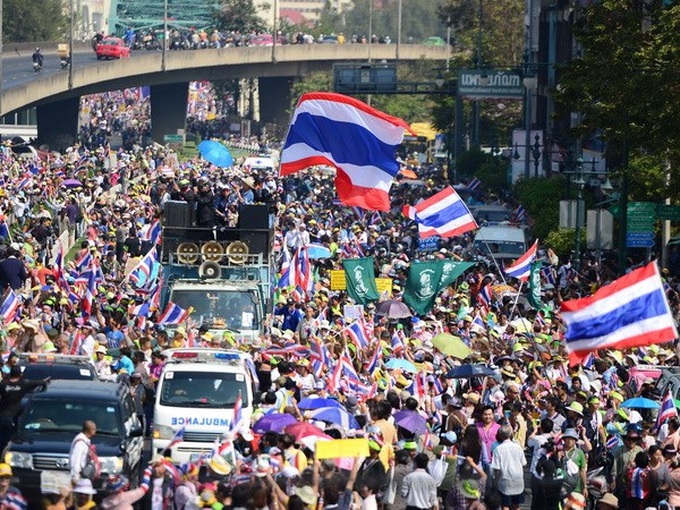 Thai PM assures safety for Bangkokians during protest - 1 Thai PM assures safety for Bangkokians during protest - 1