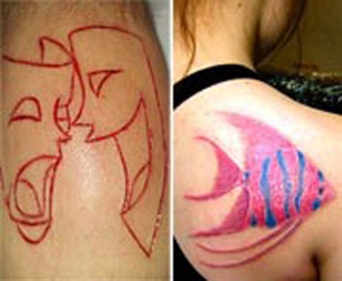 Saigonese switch to sick skin tattoos - 1