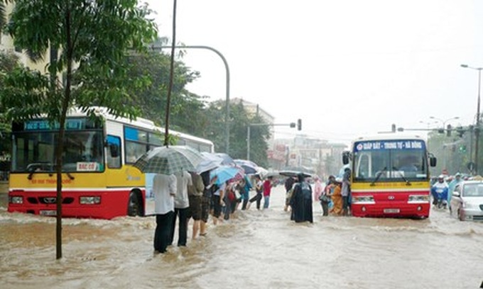 Hanoi drainage project runs behind schedule - 1 Hanoi drainage project runs behind schedule - 1