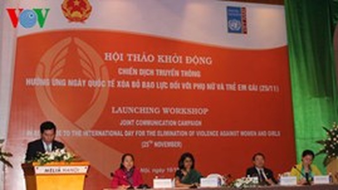 Take action to end violence against women and girls - 1