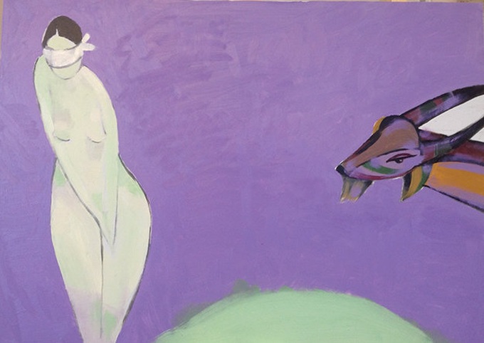 Painting exhibition celebrates Year of Goat - 2