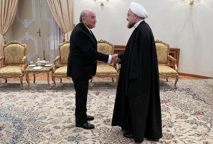 Blatter lends support to Iran Asian Cup bid - 1