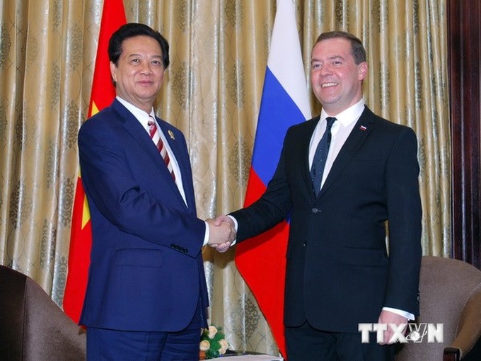 PM meets Russian, Australian counterparts - 1