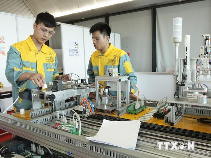 Vietnam ranks first at ASEAN Skills Competition - 1