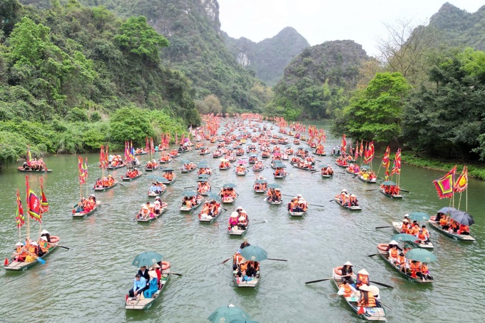 Ninh Binh's famous destinations closed on Tet days - 2