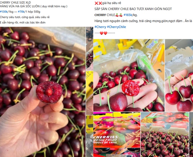 Chilean cherries flood Vietnam at record low prices - 1