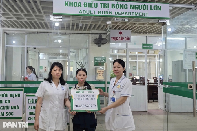 Burn survivor in Ninh Binh receives further support from donors - 1