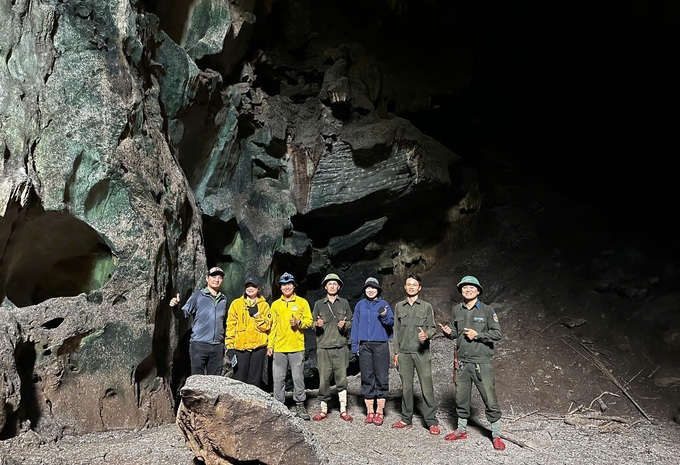 Large cave discovered in forest of Quang Tri Province - 3 Large cave discovered in forest of Quang Tri Province - 3
