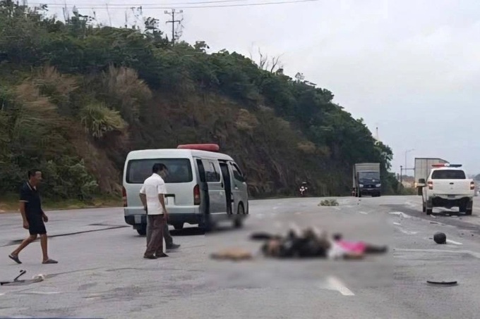 Two killed in crash as seven dogs also die under coach - 1