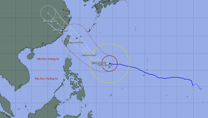Super typhoon Bavi may change course, hit China this weekend - 1 Super typhoon Bavi may change course, hit China this weekend - 1