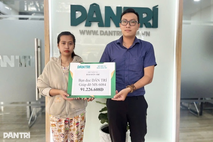 Family of boy with blood cancer receives VND 91 million in aid - 1 Family of boy with blood cancer receives VND 91 million in aid - 1