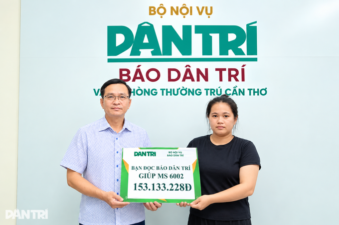 Three struggling families in Can Tho receive VND 315 million in donations - 2 Three struggling families in Can Tho receive VND 315 million in donations - 2