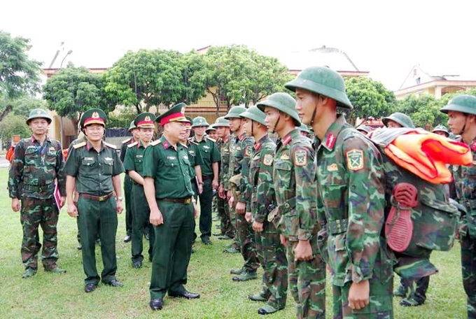 Thanh Hóa huy động hơn 17.000 bộ đội, chiến sĩ sẵn sàng ứng phó bão Yagi - 1 Thanh Hóa huy động hơn 17.000 bộ đội, chiến sĩ sẵn sàng ứng phó bão Yagi - 1