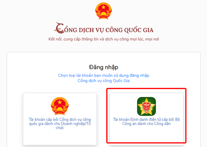 Hướng dẫn cách cấp đổi thẻ căn cước qua Cổng dịch vụ công quốc gia mới nhất - 1