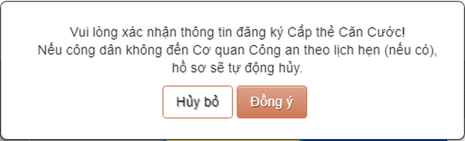 Hướng dẫn cách cấp đổi thẻ căn cước qua Cổng dịch vụ công quốc gia mới nhất - 7