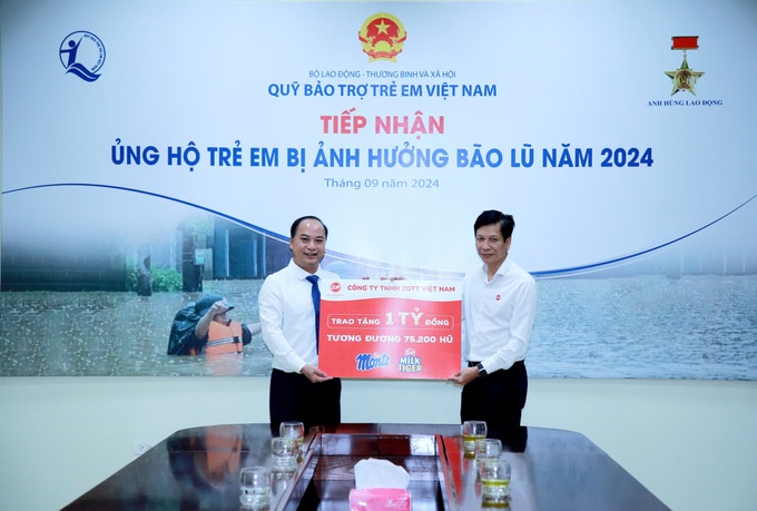 Hỗ trợ dinh dưỡng cho trẻ em bị ảnh hưởng do bão lũ tại miền Bắc - 1