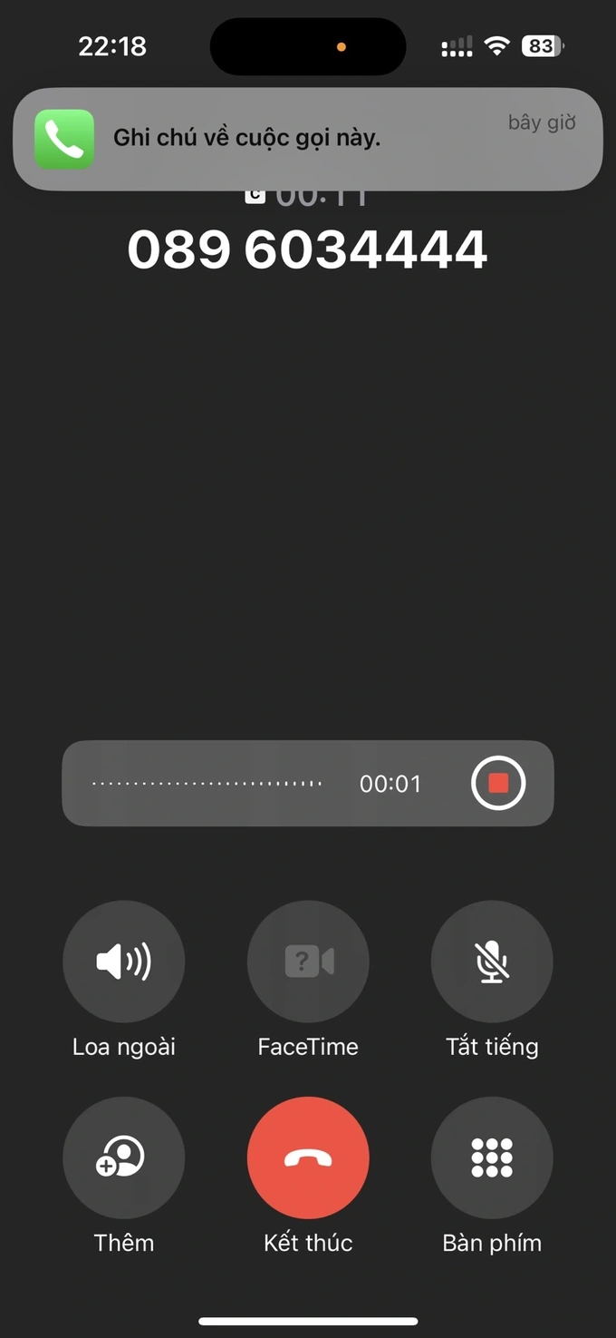 iPhone cho phép ghi âm cuộc gọi - 1