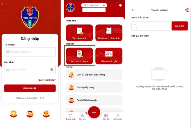 Hướng dẫn cài đặt VNeTraffic để tra cứu phạt nguội từ 2025 - 4