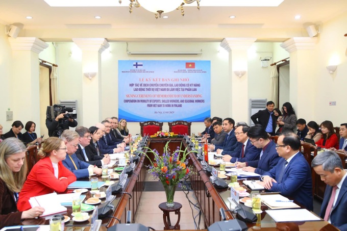 Ký kết hợp tác về dịch chuyển lao động thời vụ đi làm việc tại Phần Lan - 2 Ký kết hợp tác về dịch chuyển lao động thời vụ đi làm việc tại Phần Lan - 2