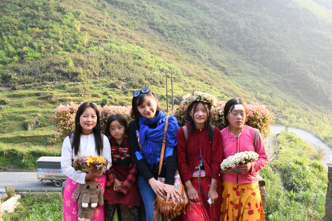 Người trẻ thích du xuân, sống chậm trên xứ đá Hà Giang - 1 Người trẻ thích du xuân, sống chậm trên xứ đá Hà Giang - 1