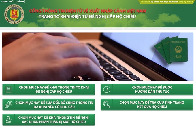 Cách đăng ký làm hộ chiếu phổ thông online tại nhà - 2