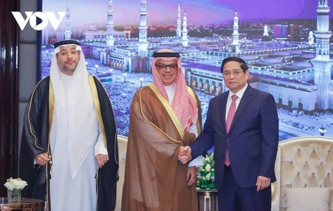 Vietnamese Government leader meets with leaders of Saudi Arabia’s firms - 1