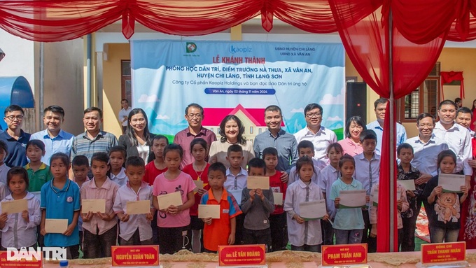 Dantri completes new school project in Lang Son - 7