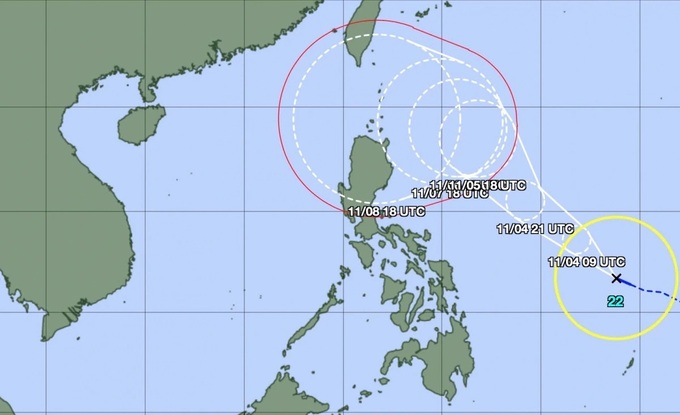 Typhoon Yinxing likely to enter East Sea this weekend - 1