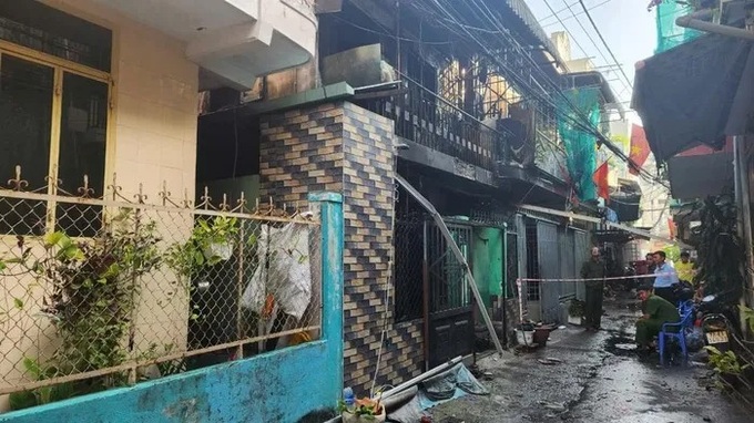 Two dead in Vung Tau house fire - 1