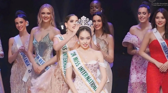 Vietnamese contestant Thanh Thuy crowned Miss International 2024 in Japan - 1