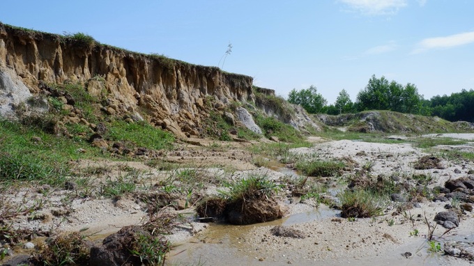 Danang farmland area faces erosion due to clay mining - 6