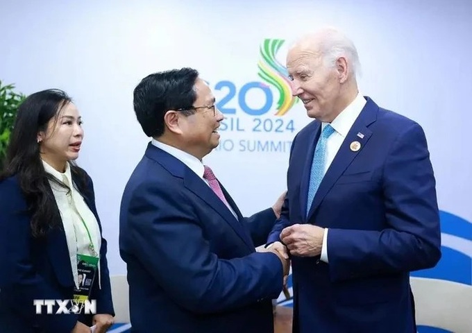 Vietnamese PM meets with world leaders on G20 Summit sidelines - 2