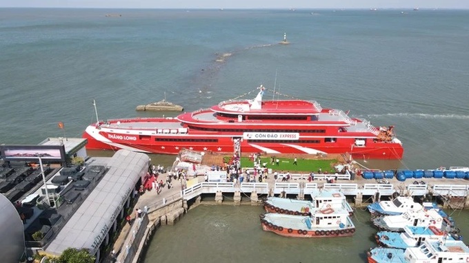Vung Tau-Con Dao express boat service to reopen - 1 Vung Tau-Con Dao express boat service to reopen - 1