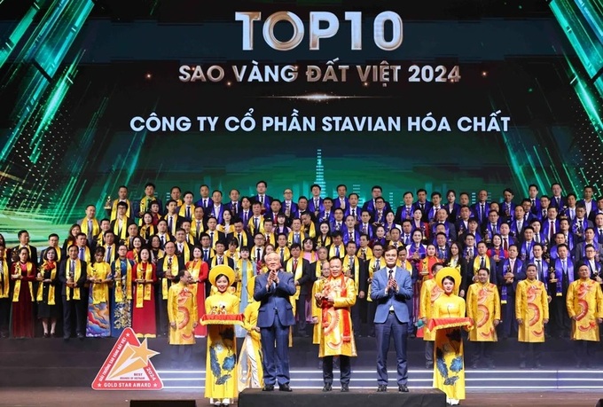 Outstanding enterprises honoured with Vietnam Gold Star Award 2024 - 1 Outstanding enterprises honoured with Vietnam Gold Star Award 2024 - 1
