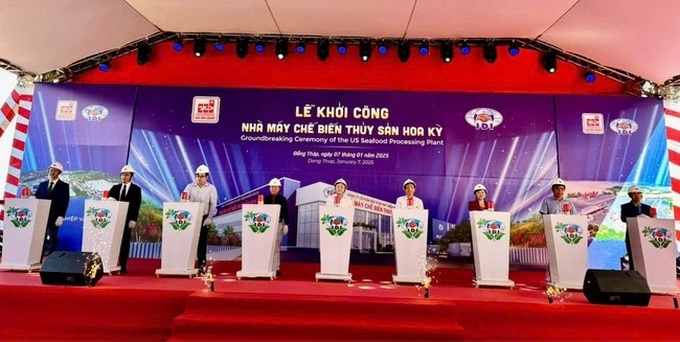 Construction starts on VND700-billion seafood processing plant - 1