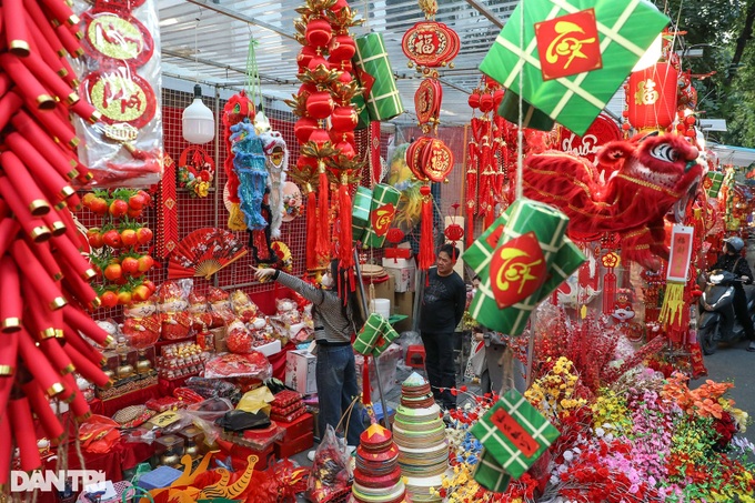 Famous Hanoi flower market attracts Tet shoppers - 3