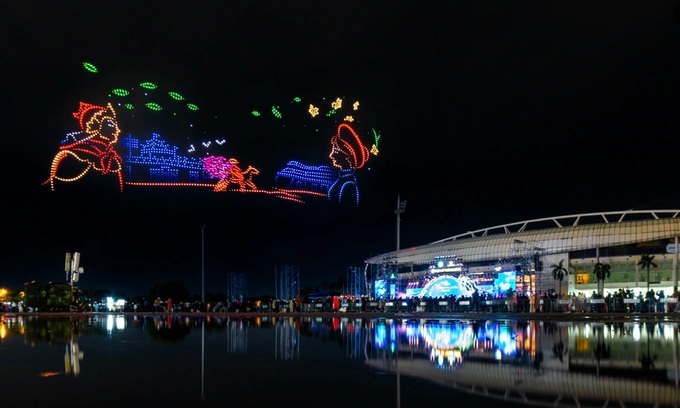Hanoi cancels Lunar New Year's Eve drone light show - 1 Hanoi cancels Lunar New Year's Eve drone light show - 1