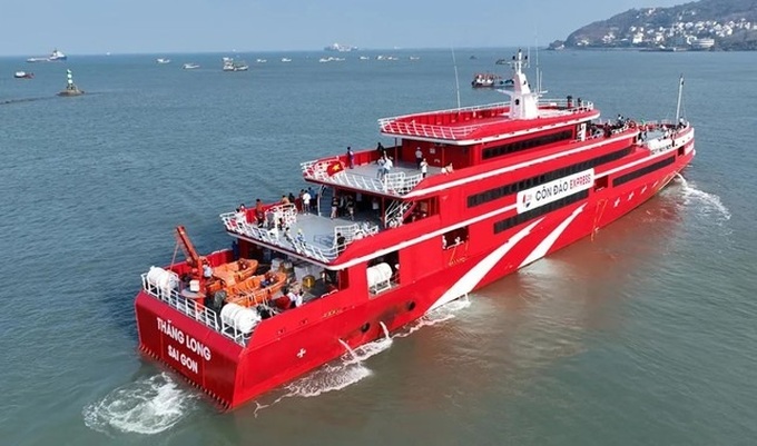 Vung Tau-Con Dao passenger vessel service resumed after long halt - 1